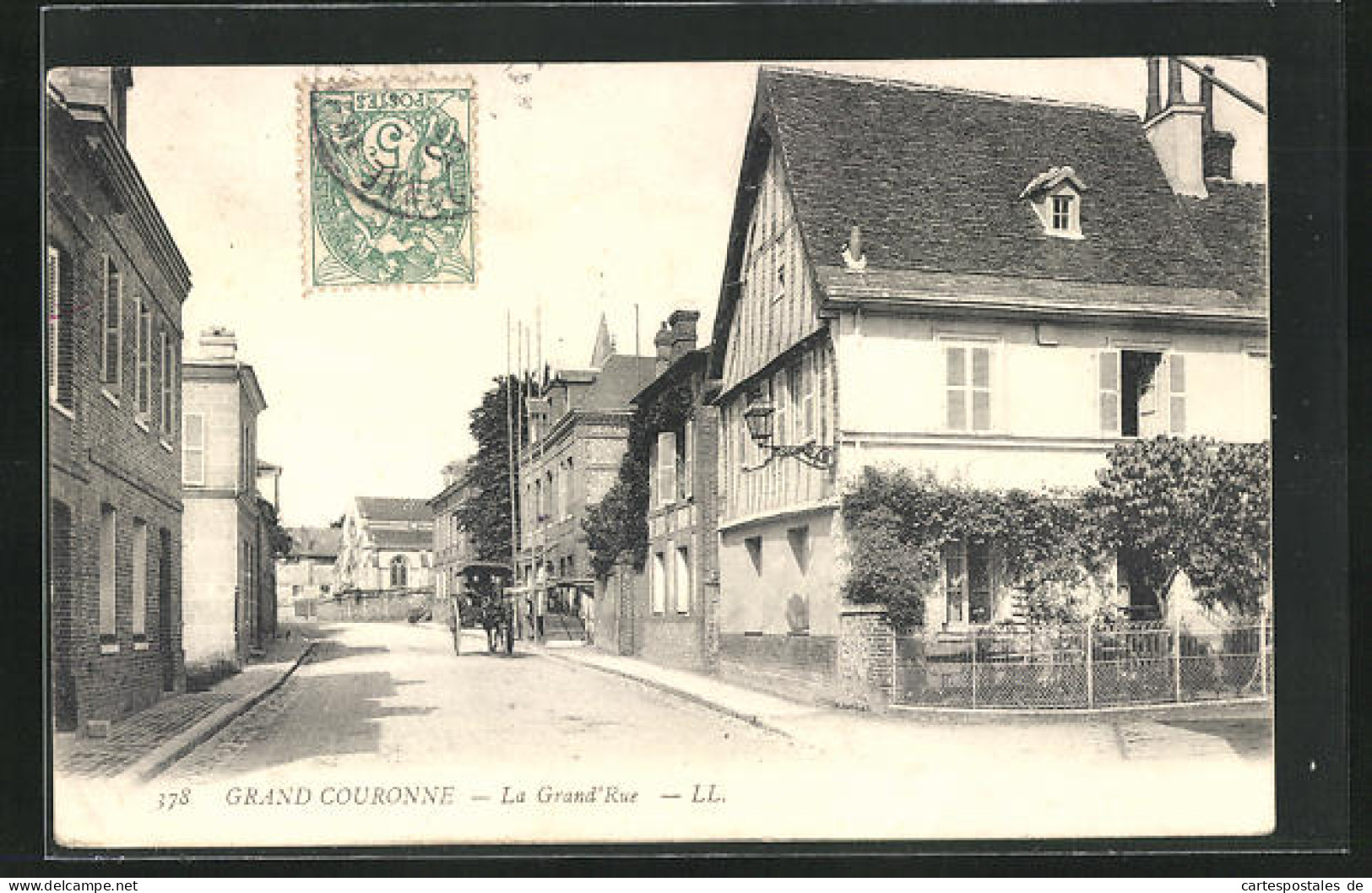 CPA Grand Couronne, La Grand` Rue  - Sonstige & Ohne Zuordnung