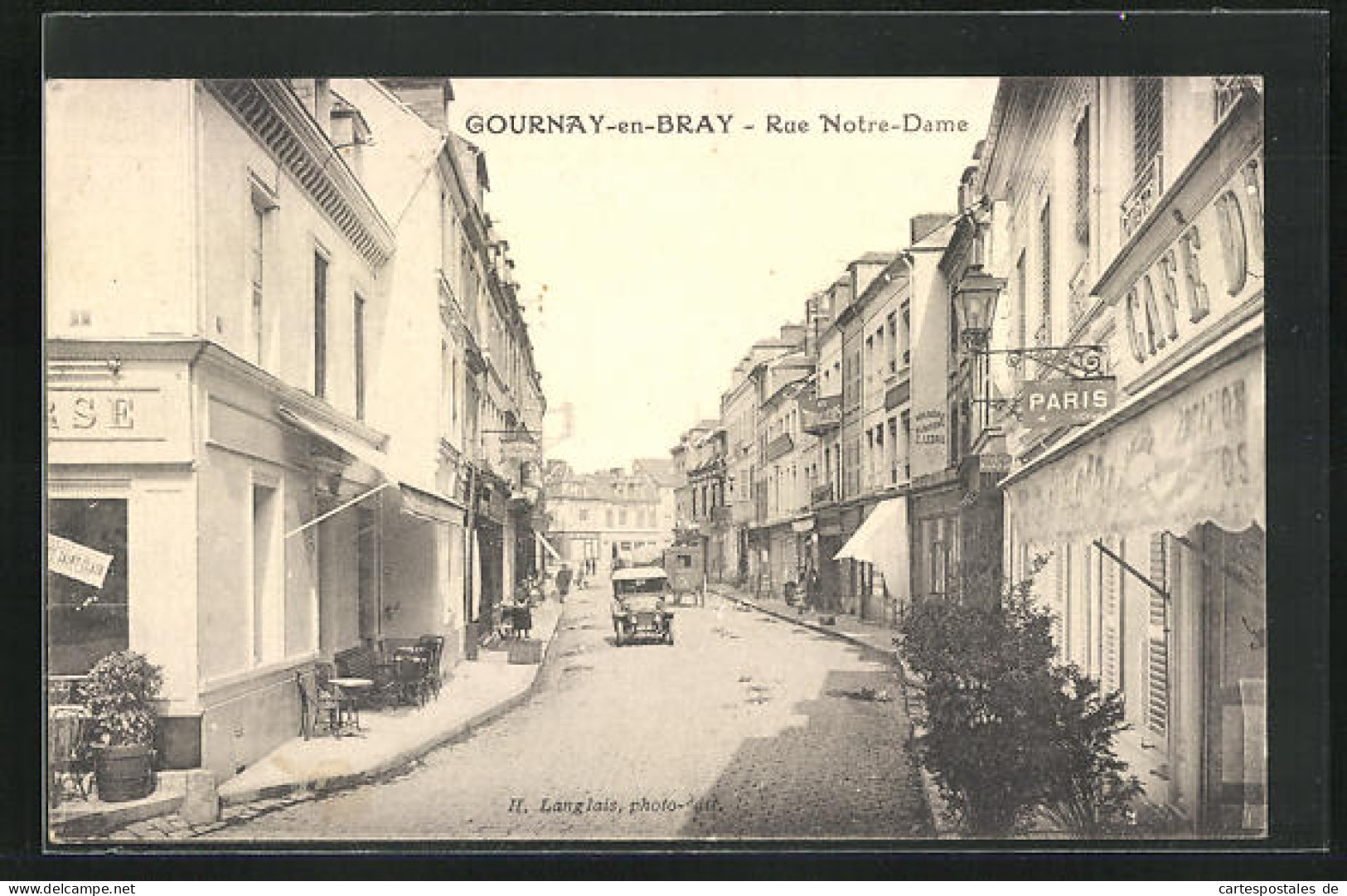 CPA Gournay-en-Bray, Rue Notre-Dame  - Gournay-en-Bray