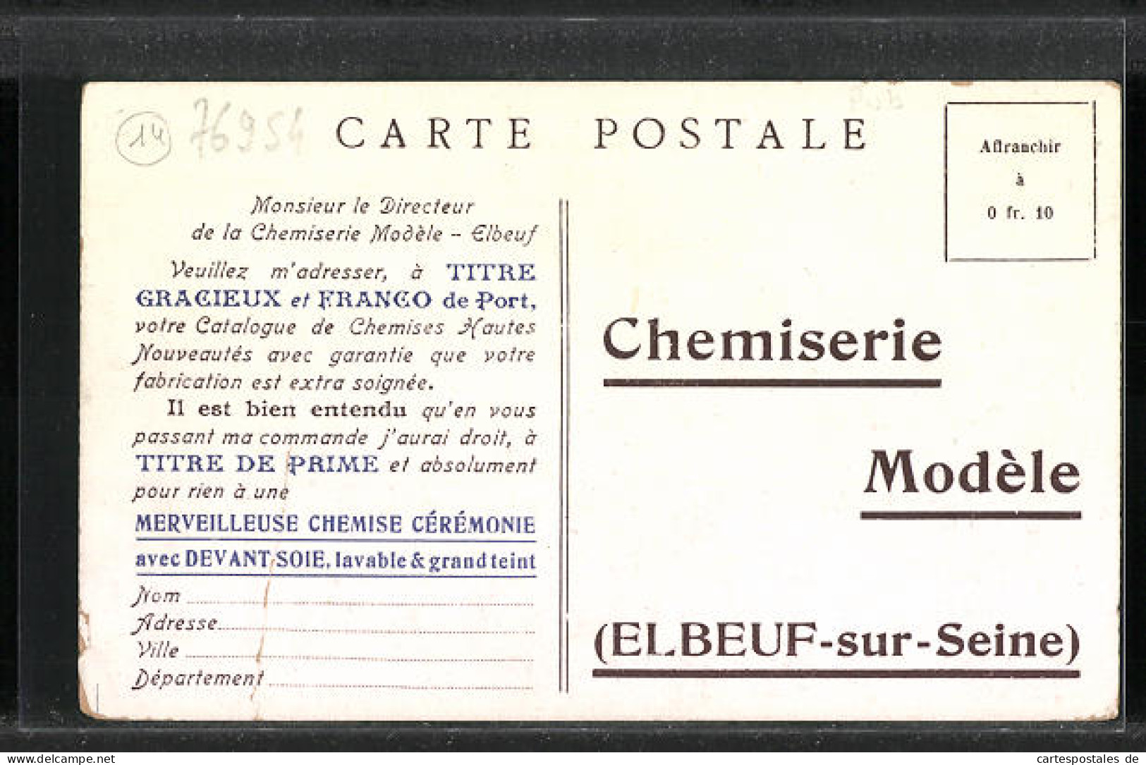 CPA Illustrateur Elbeuf-sur-Seine, Chemiserie Modèle, Usine Electrique  - Elbeuf