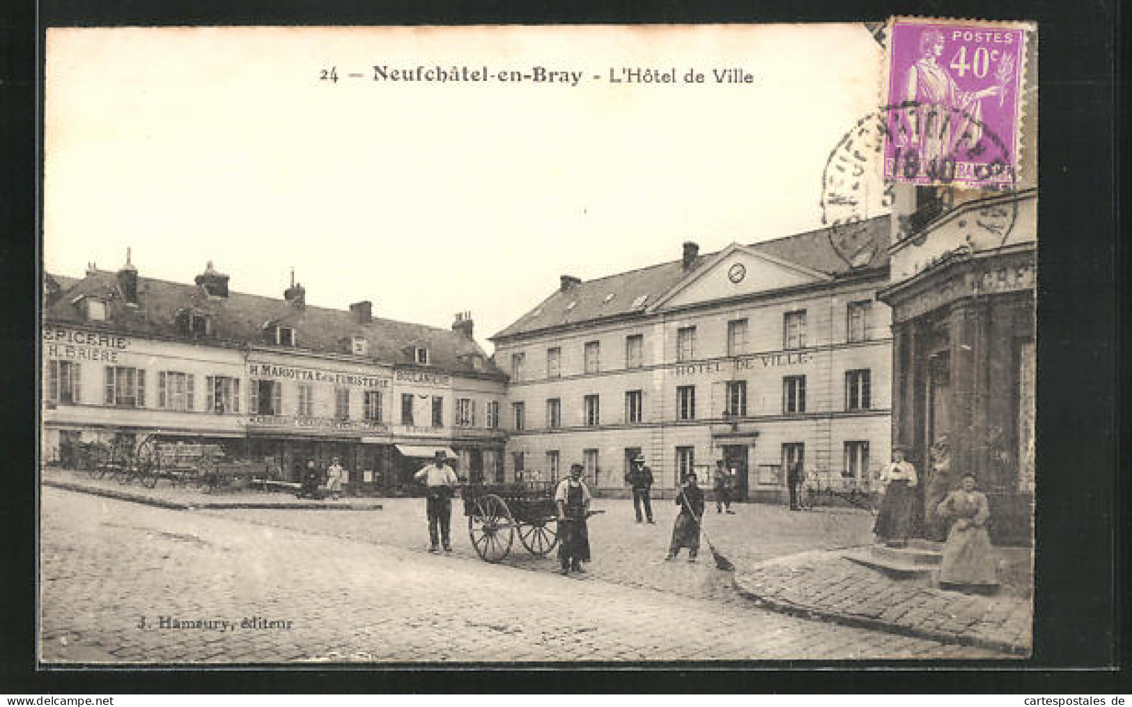 CPA Neufchâtel-en-Bray, L`Hôtel De Ville  - Sonstige & Ohne Zuordnung