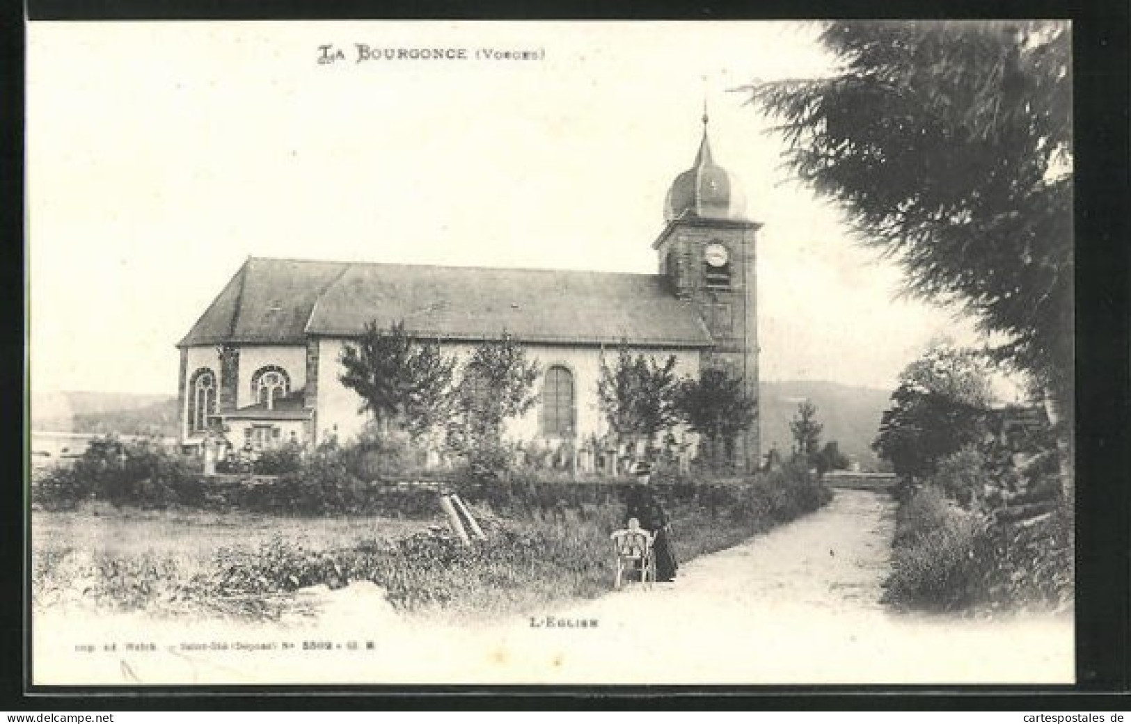 CPA La Bourgonce, L'Eglise  - Sonstige & Ohne Zuordnung