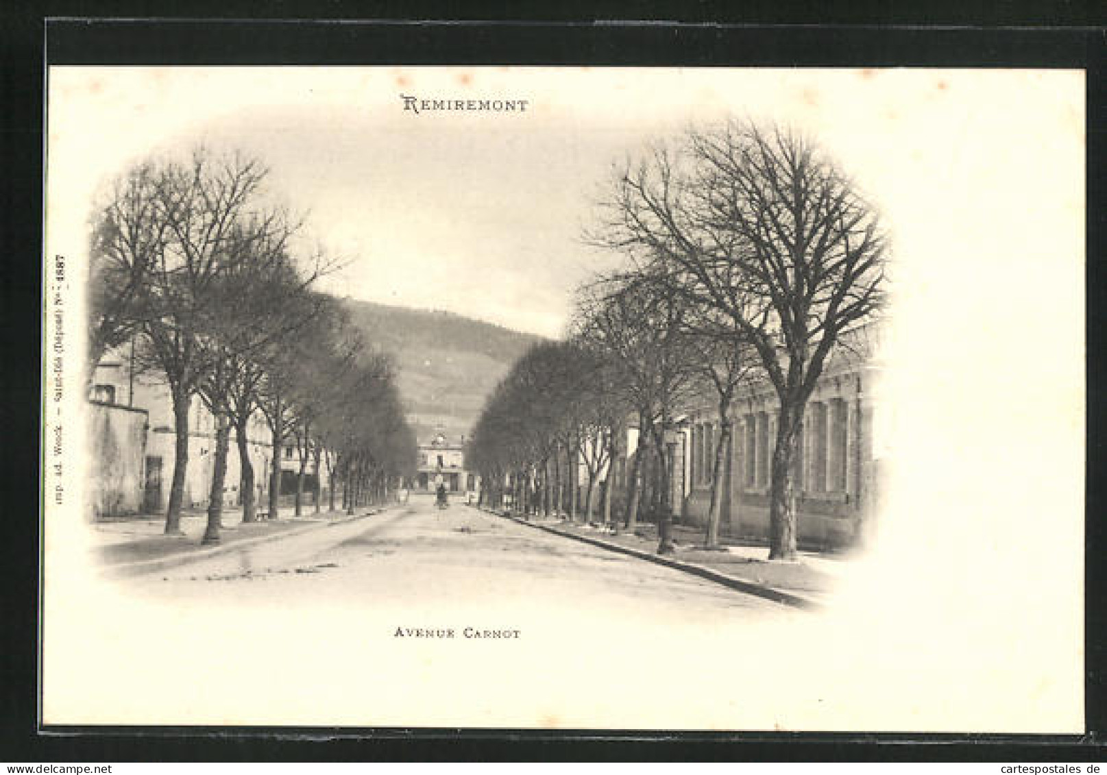 CPA Remiremont, Avenue Carnot  - Remiremont