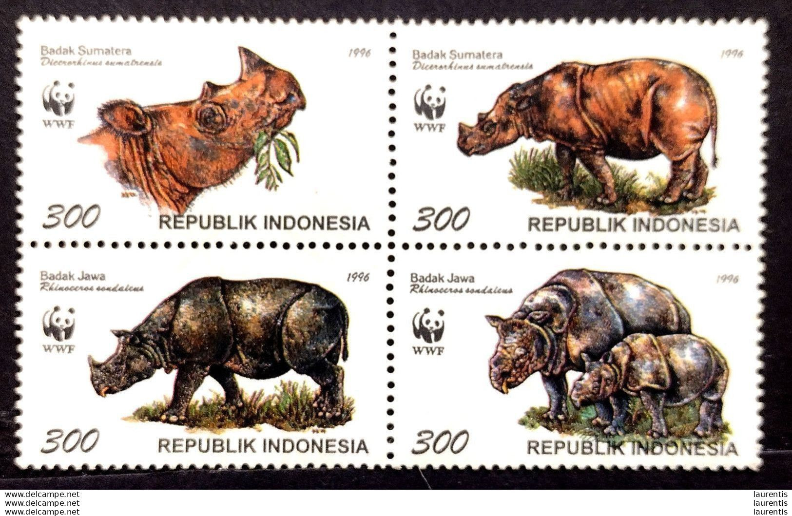D24646.  WWF - Indonesia 1996 - MNH - 1,25 - Unused Stamps