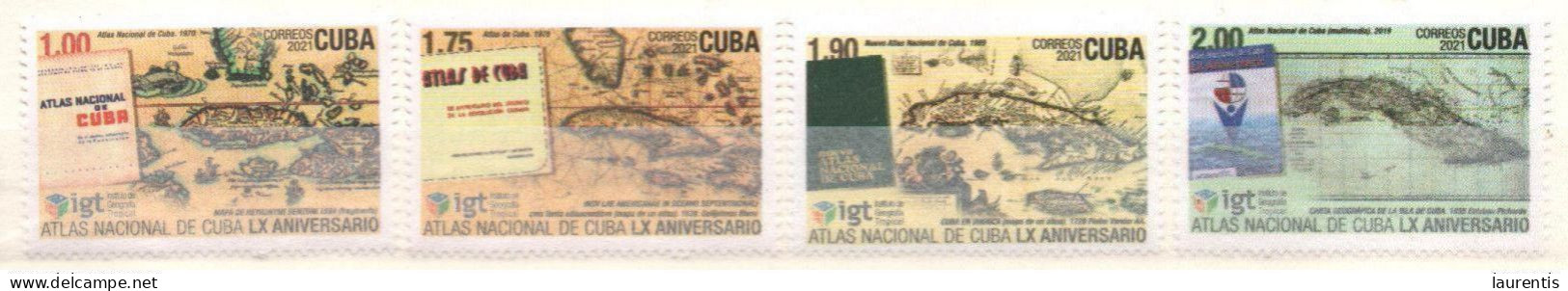 33554  Maps - Cartes - 2021 - MNH - Cb - 2,55 € - Unused Stamps