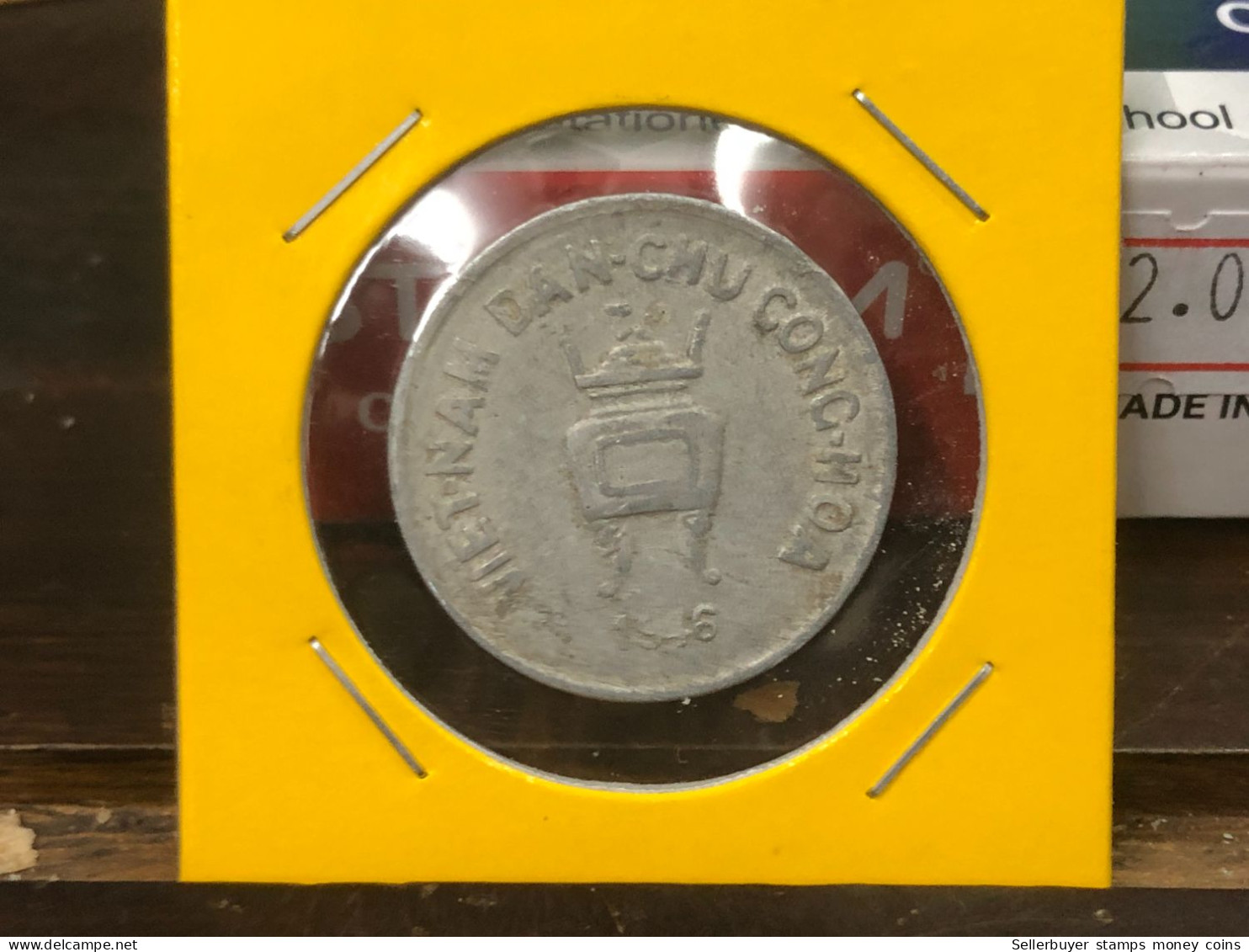 VIET-NAM DAN-CHU CONG-HOA-aluminium-KM#2.1 1946 5 Hao(coins Error Backside Printing 11 Pm)-1 Pcs- Xf No 2 - Viêt-Nam
