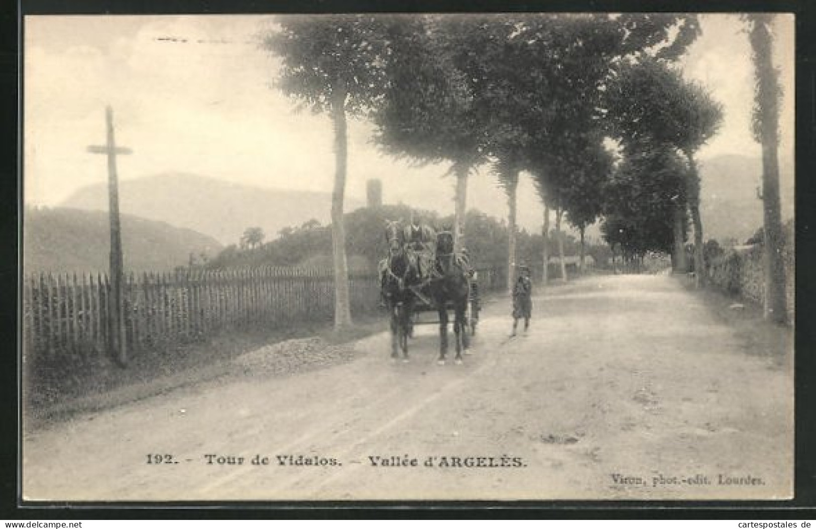 CPA Argelès, La Vallée, Tour De Vidalos  - Autres & Non Classés