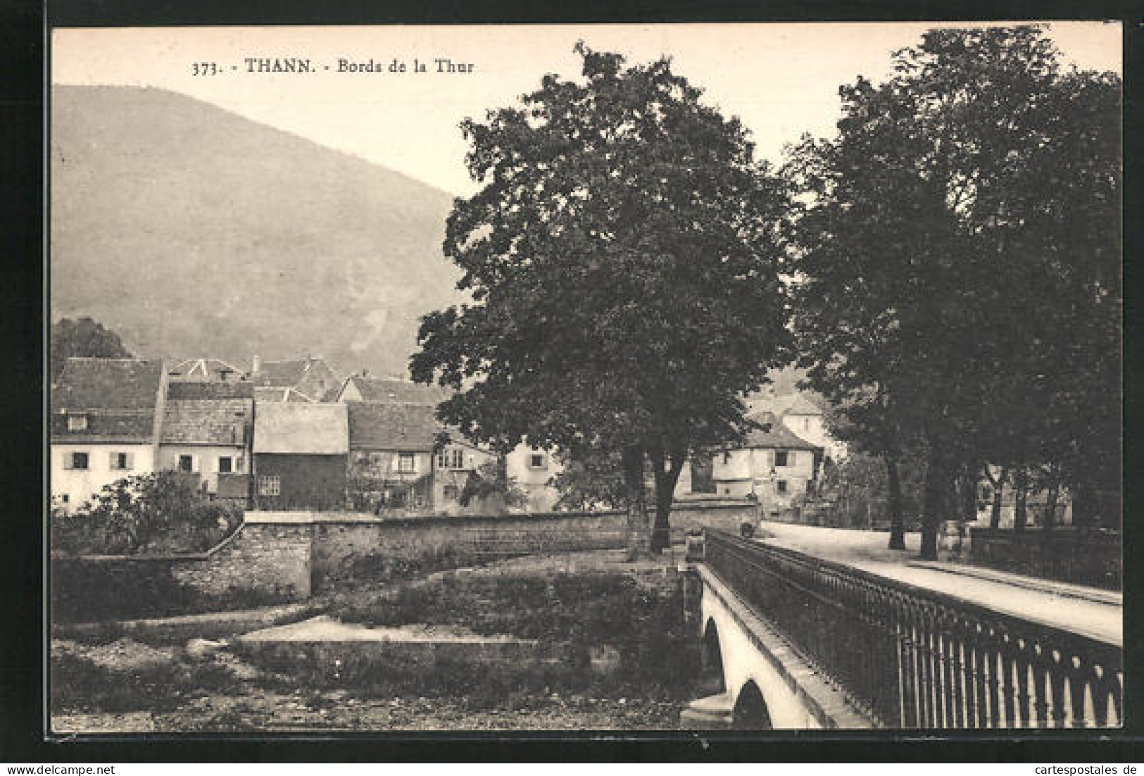 CPA Thann, Bords De La Thur  - Thann