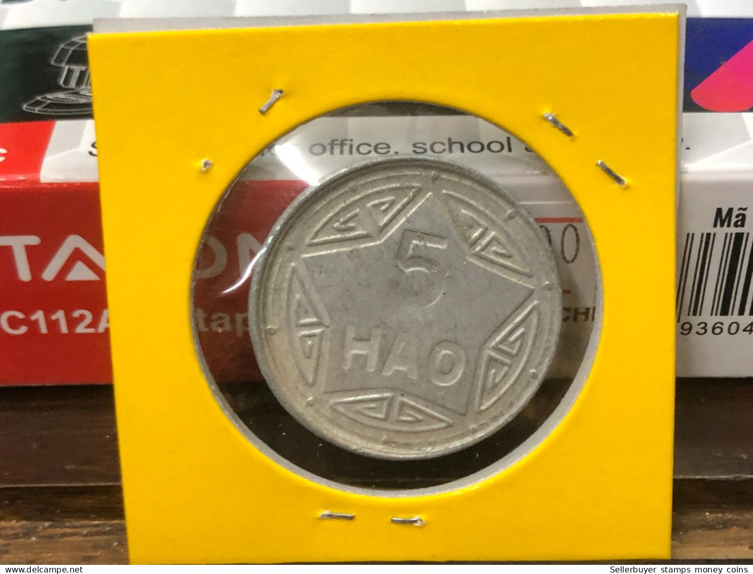 VIET-NAM DAN-CHU CONG-HOA-aluminium-KM#2.1 1946 5 Hao(coins Error Print Thicker 3cm)-1 Pcs- Xf No 30 - Viêt-Nam