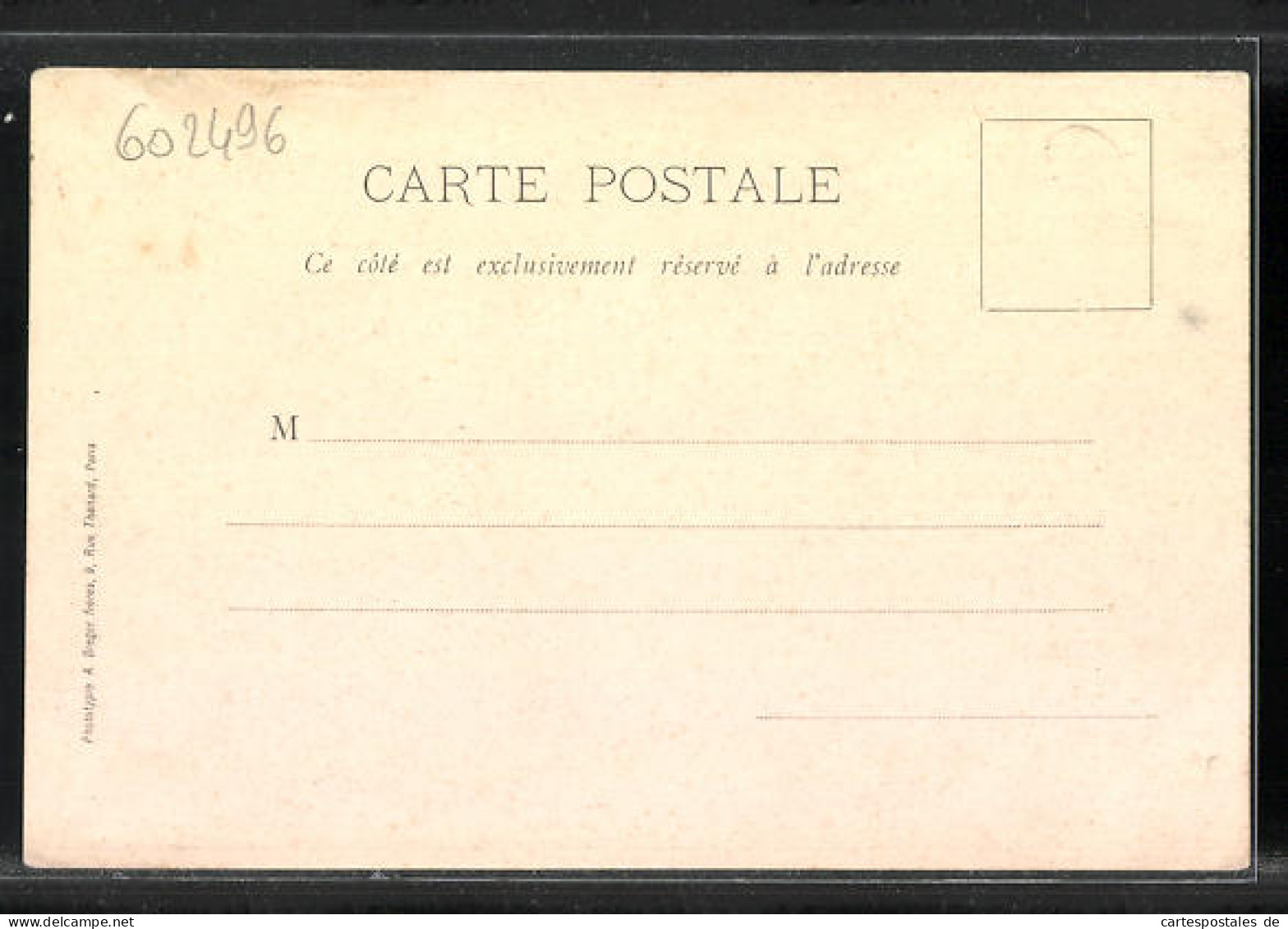 CPA Crépy-en-Valois, Postes Rue Jean Jacques-Rousseau  - Other & Unclassified