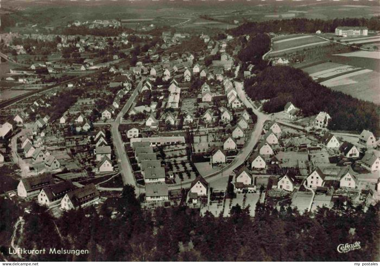 73974436 Melsungen_Fulda Panorama Luftkurort - Melsungen