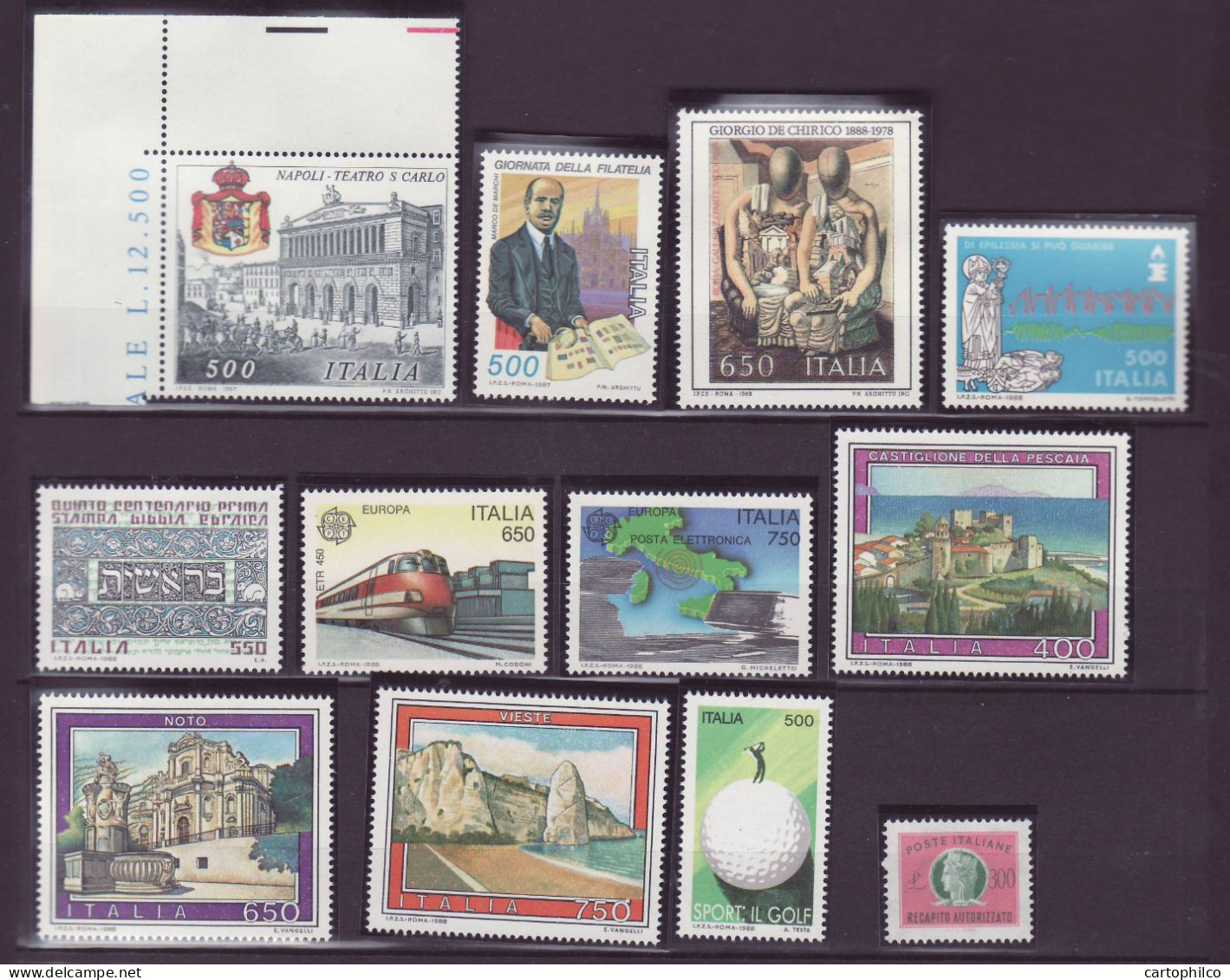 Italy Small Collection ** Year 1987 - Verzamelingen