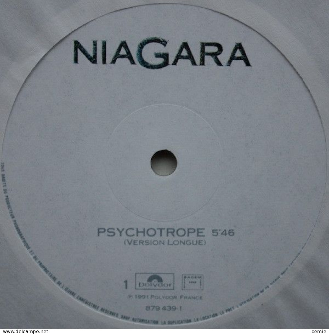 NIAGARA  PSYCHOTROPE - 45 Rpm - Maxi-Single