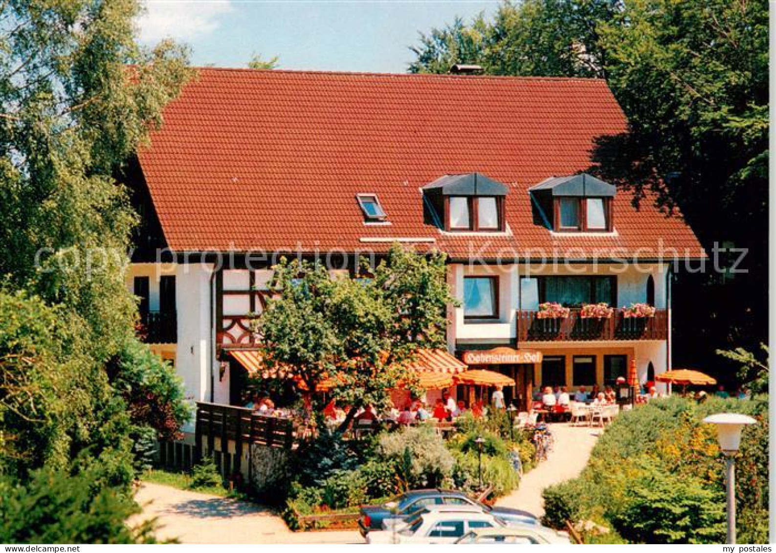 73863043 Hohenstein Hersbruck Hotel Landgasthof Hohensteiner Hof Terrasse Hohens - Hersbruck