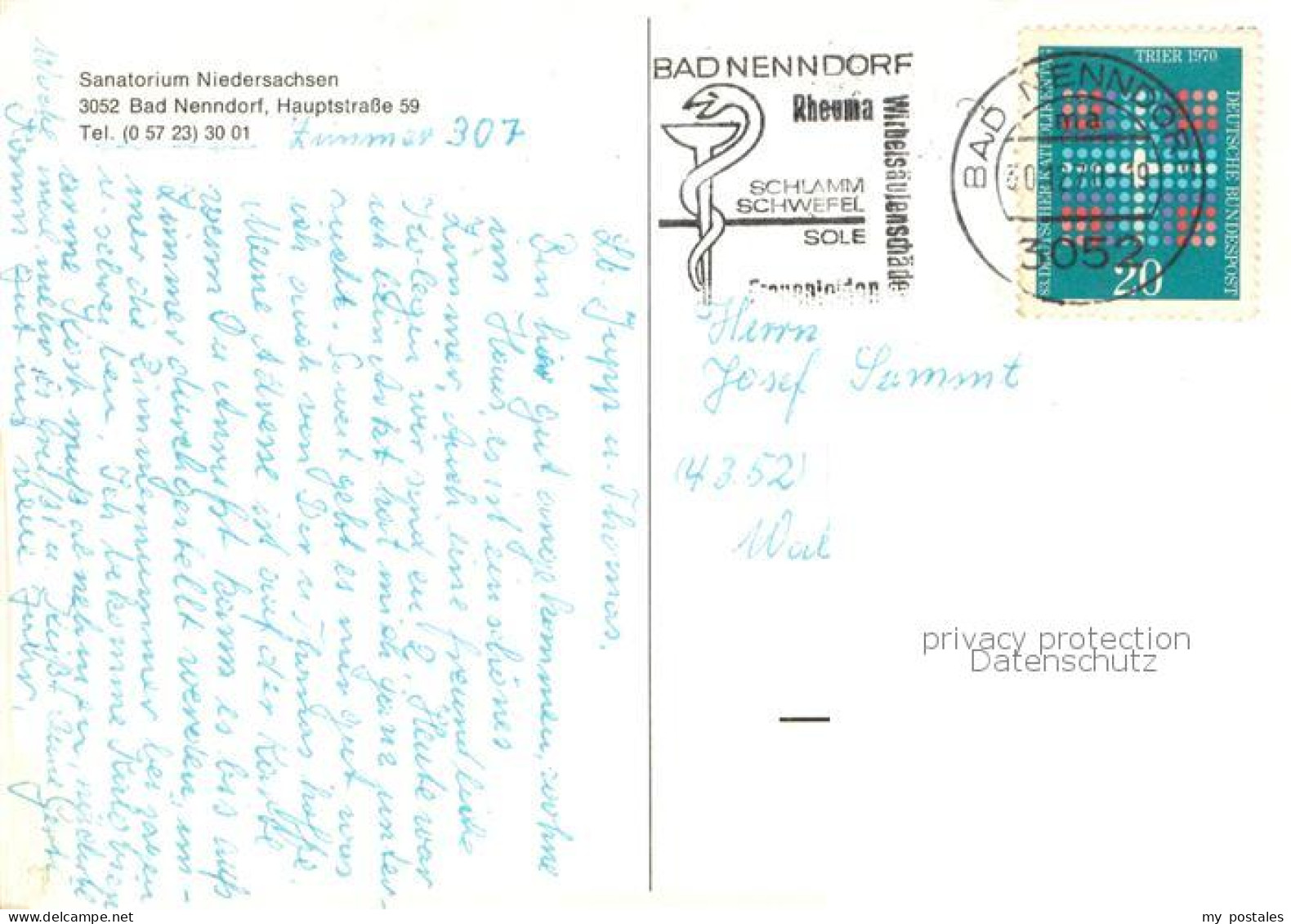 73755415 Bad Nenndorf Sanatorium Niedersachsen Bad Nenndorf - Bad Nenndorf