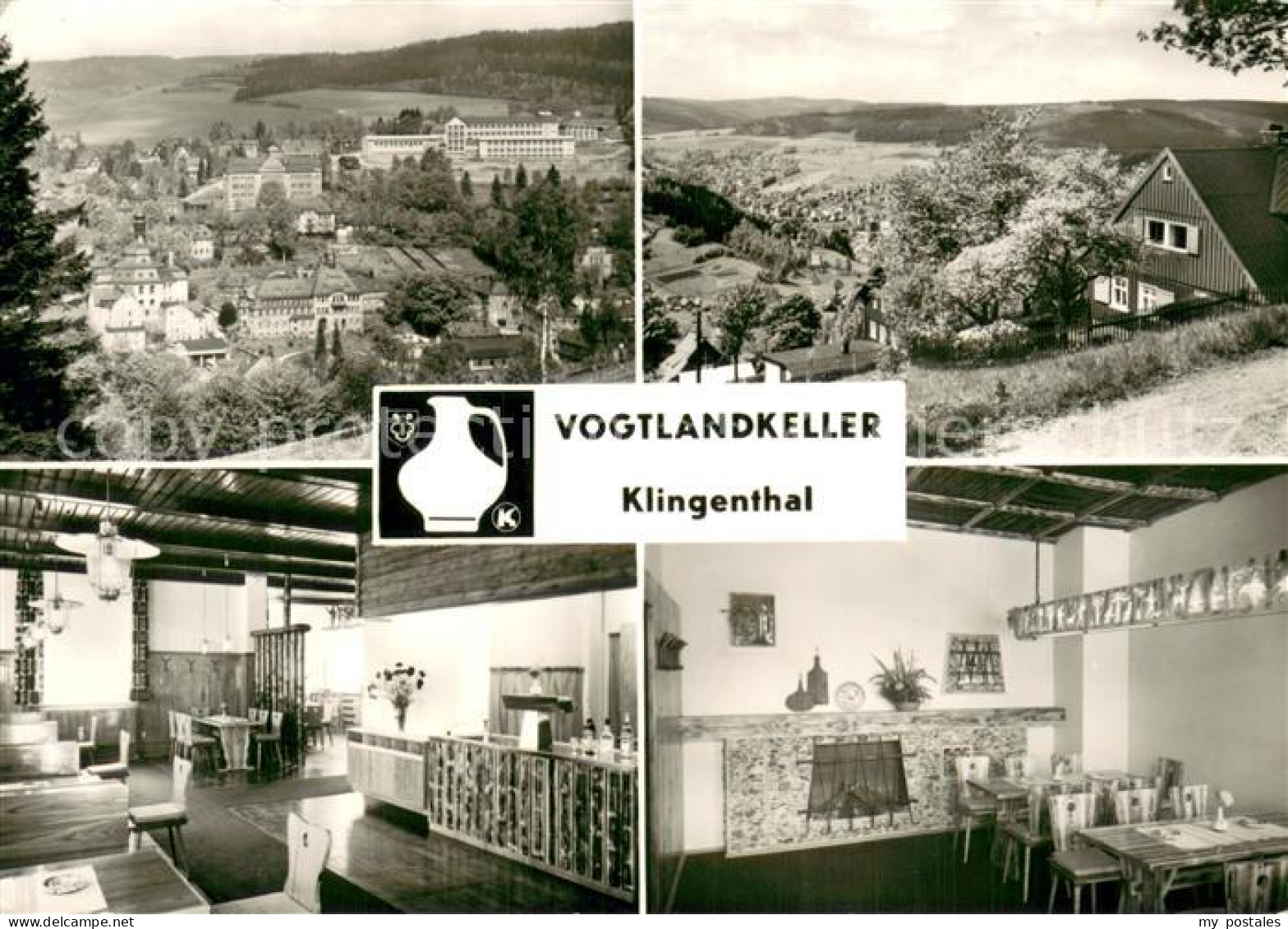 73755396 Klingenthal Vogtland Konsum Gaststaette Vogtlandkeller Gastraeume Panor - Klingenthal