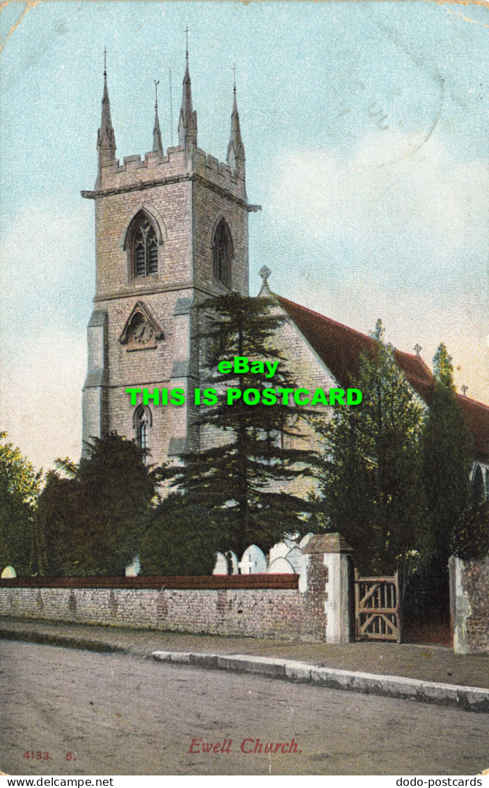 R603933 Ewell Church. Hartmann. 1911 - Wereld