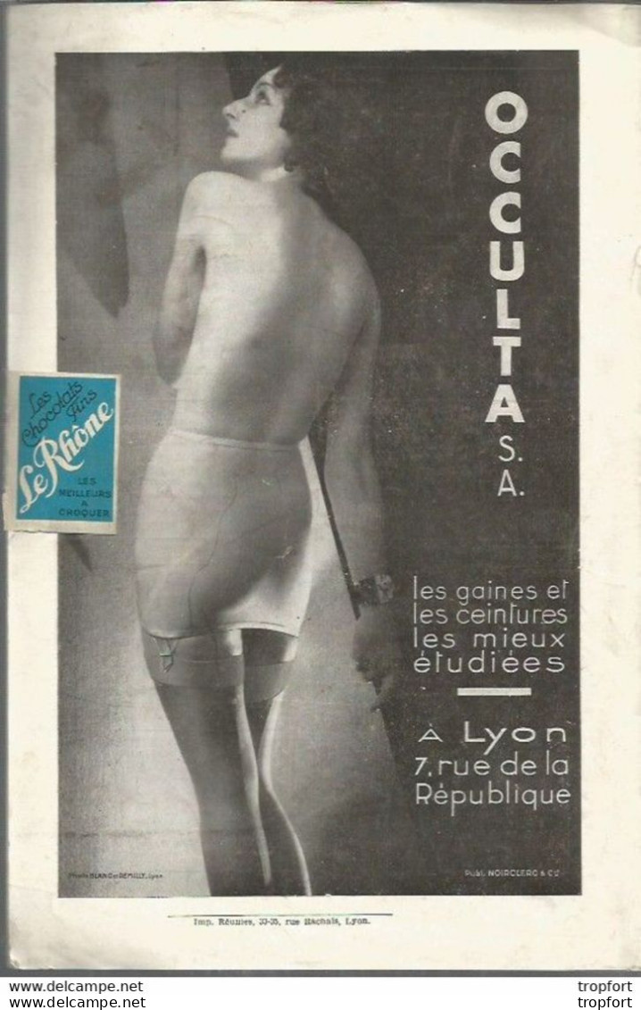 M11 Cpa / Old Theazer Program / Programme Théatre LYON Laplace MONY DOLL Reda-caire 3 Clements PUB PANHARD Davray - Programs