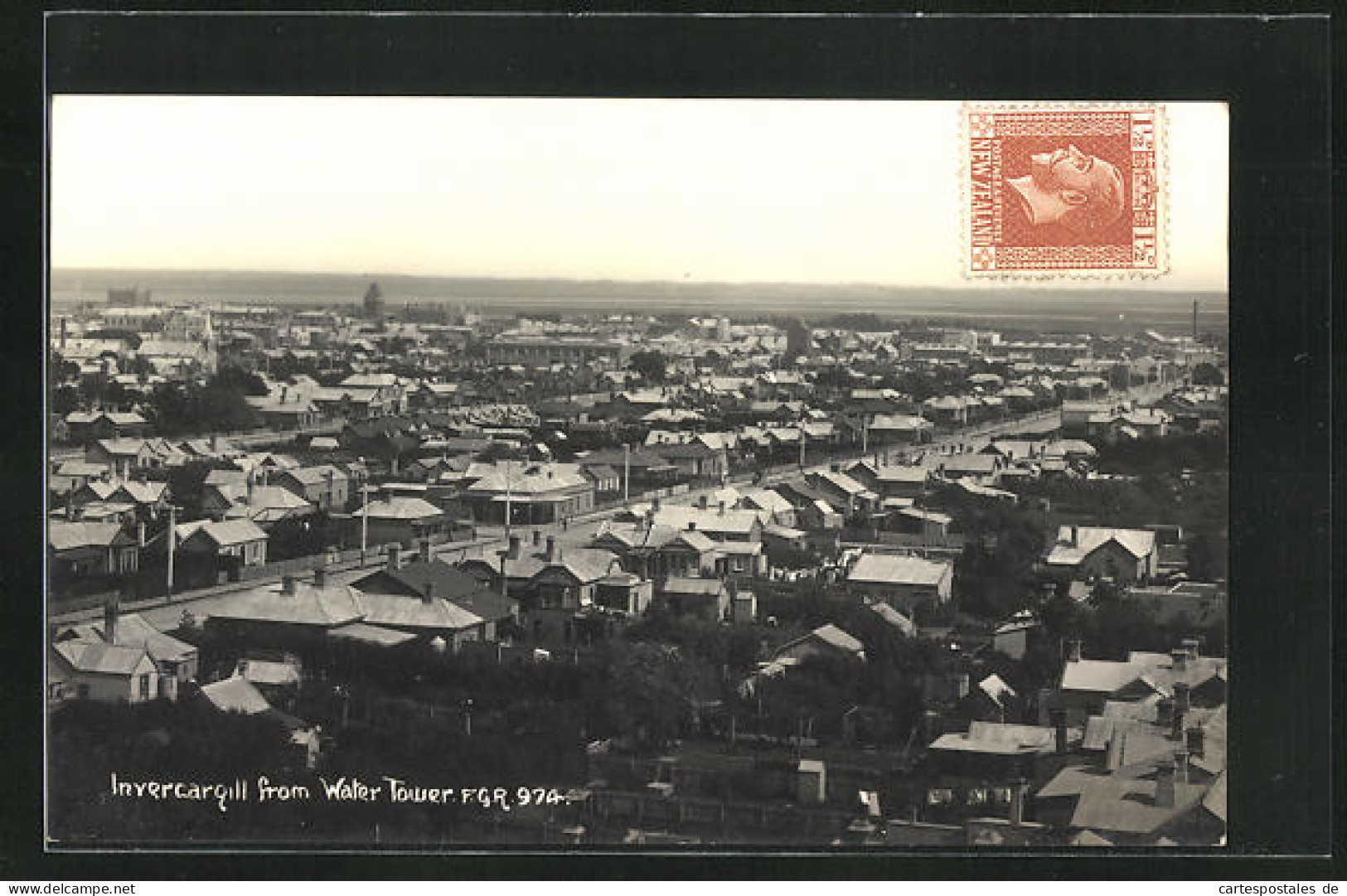 AK Invercargill, City From Water Tower  - New Zealand