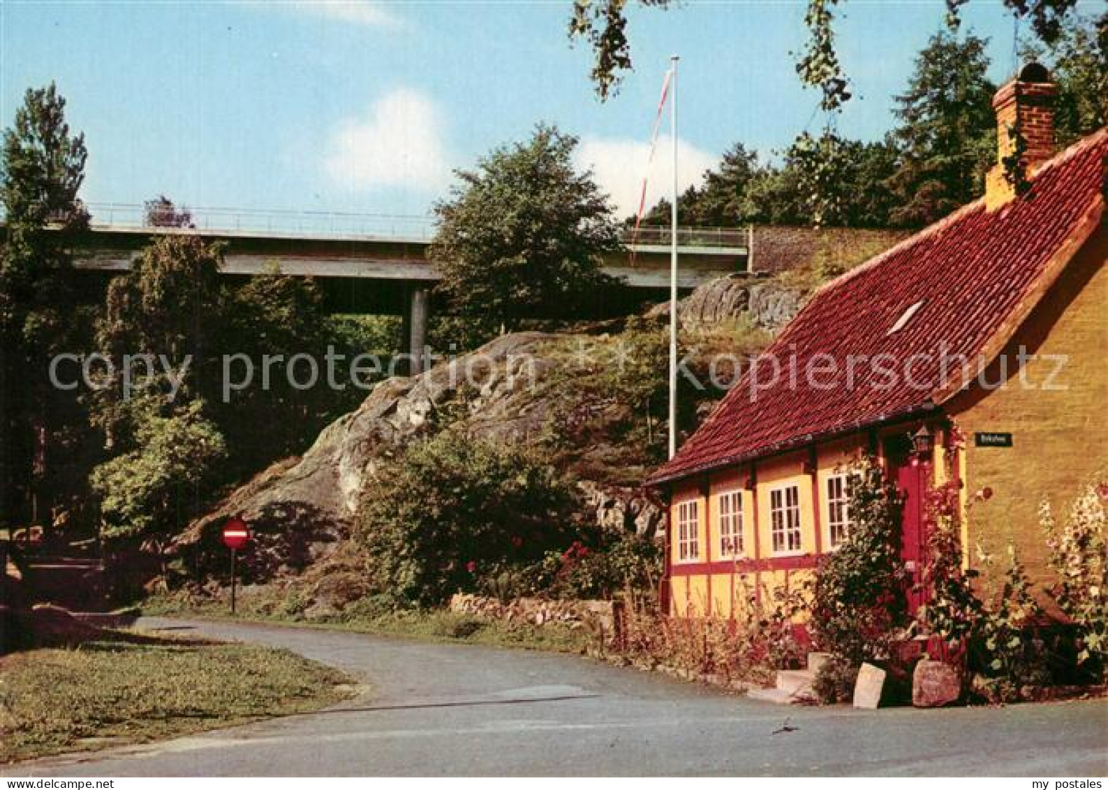 73598479 Gudhjem Broen Over Holkadalen Gudhjem - Danemark