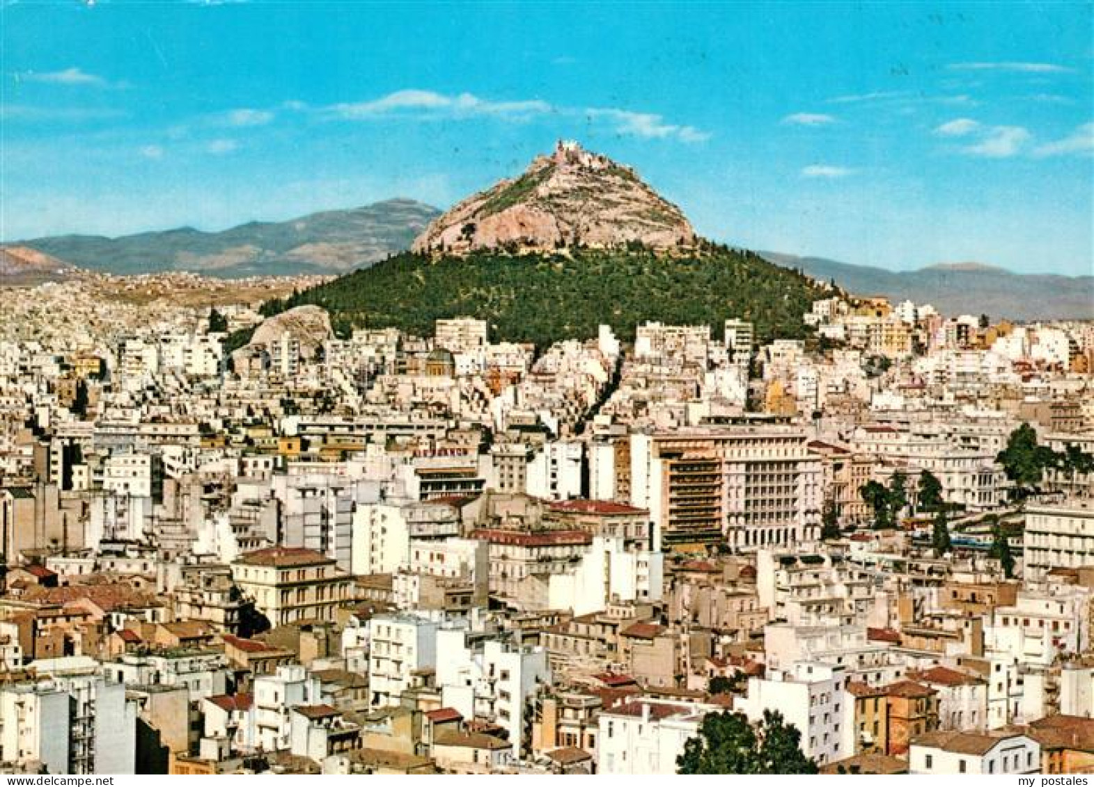 73598295 Athen Griechenland Stadtpanorama Mit Lycabette Athen Griechenland - Grèce