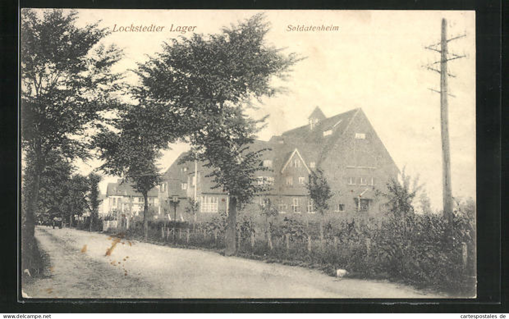 AK Lockstedter Lager, Soldatenheim  - Other & Unclassified