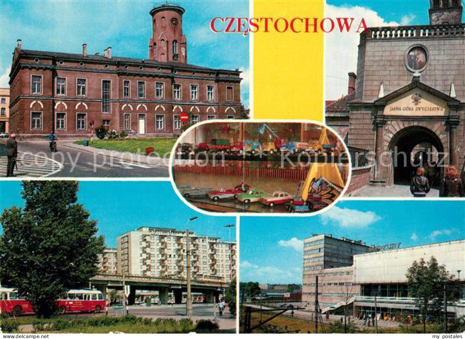 73597382 Czestochowa Schlesien Muzeum Regionalne W Ratuszu Klasztor I Kosciol Na - Polonia