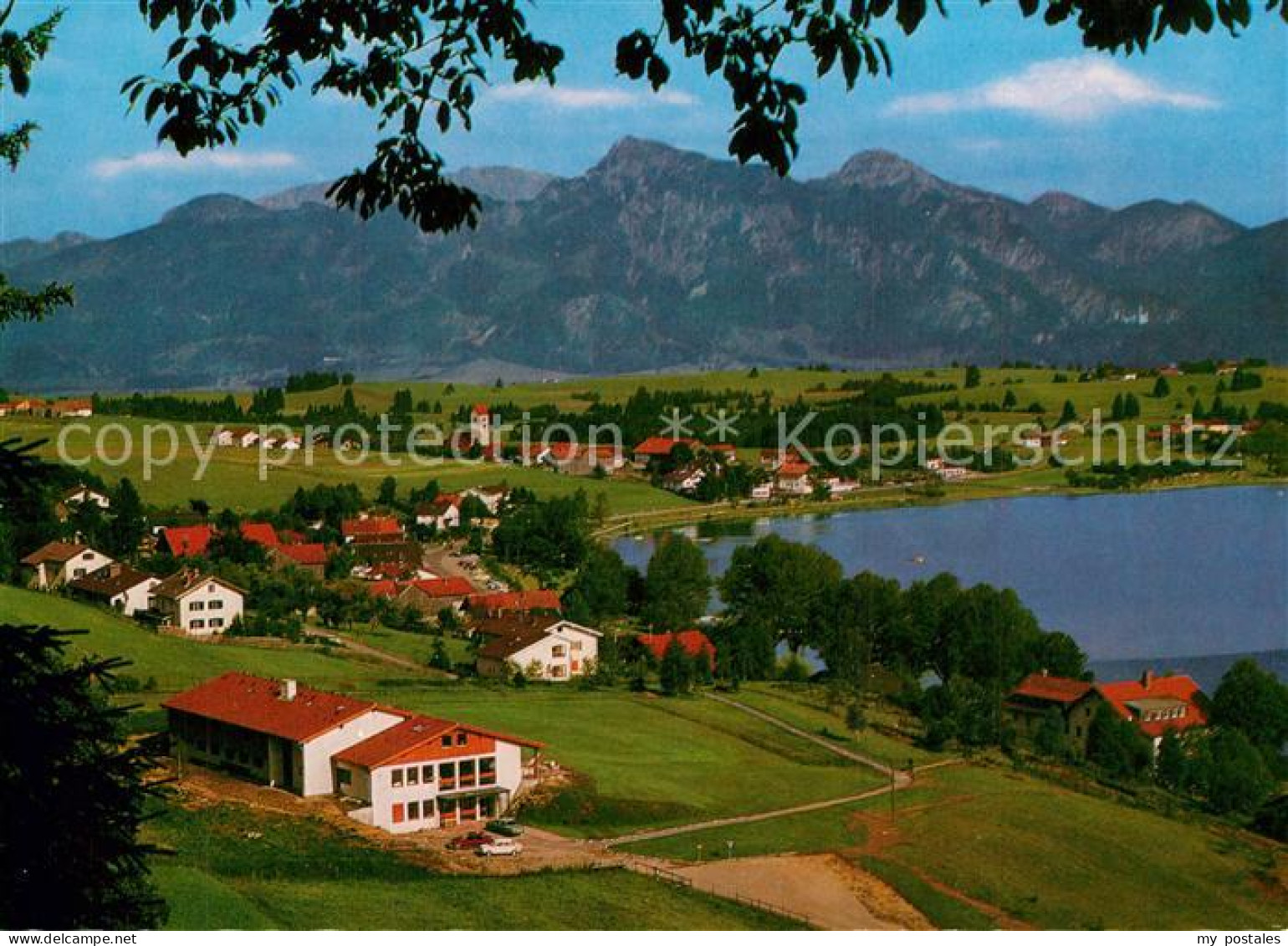 73597268 Hopfen See Mit Kenzen Hochgebirge Tegelberg Hoh Straussberg Und Schloss - Füssen