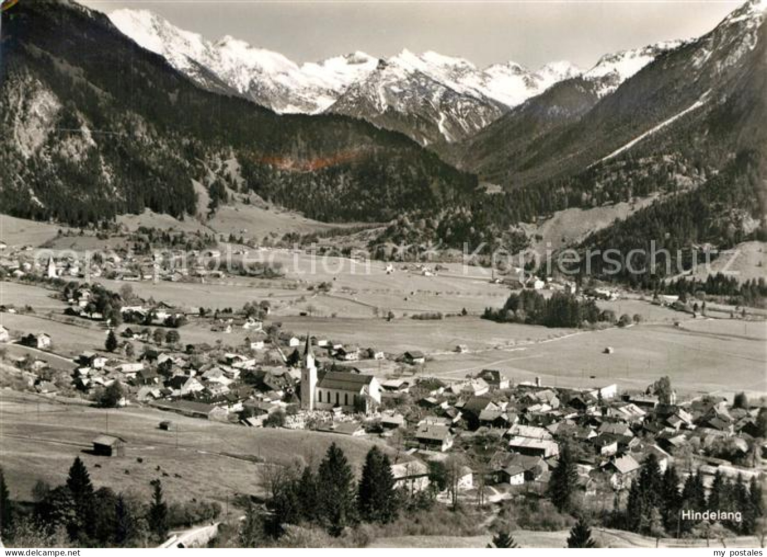 73596644 Hindelang Mit Bad Oberdorf Und Allgaeuer Alpen Hindelang - Hindelang