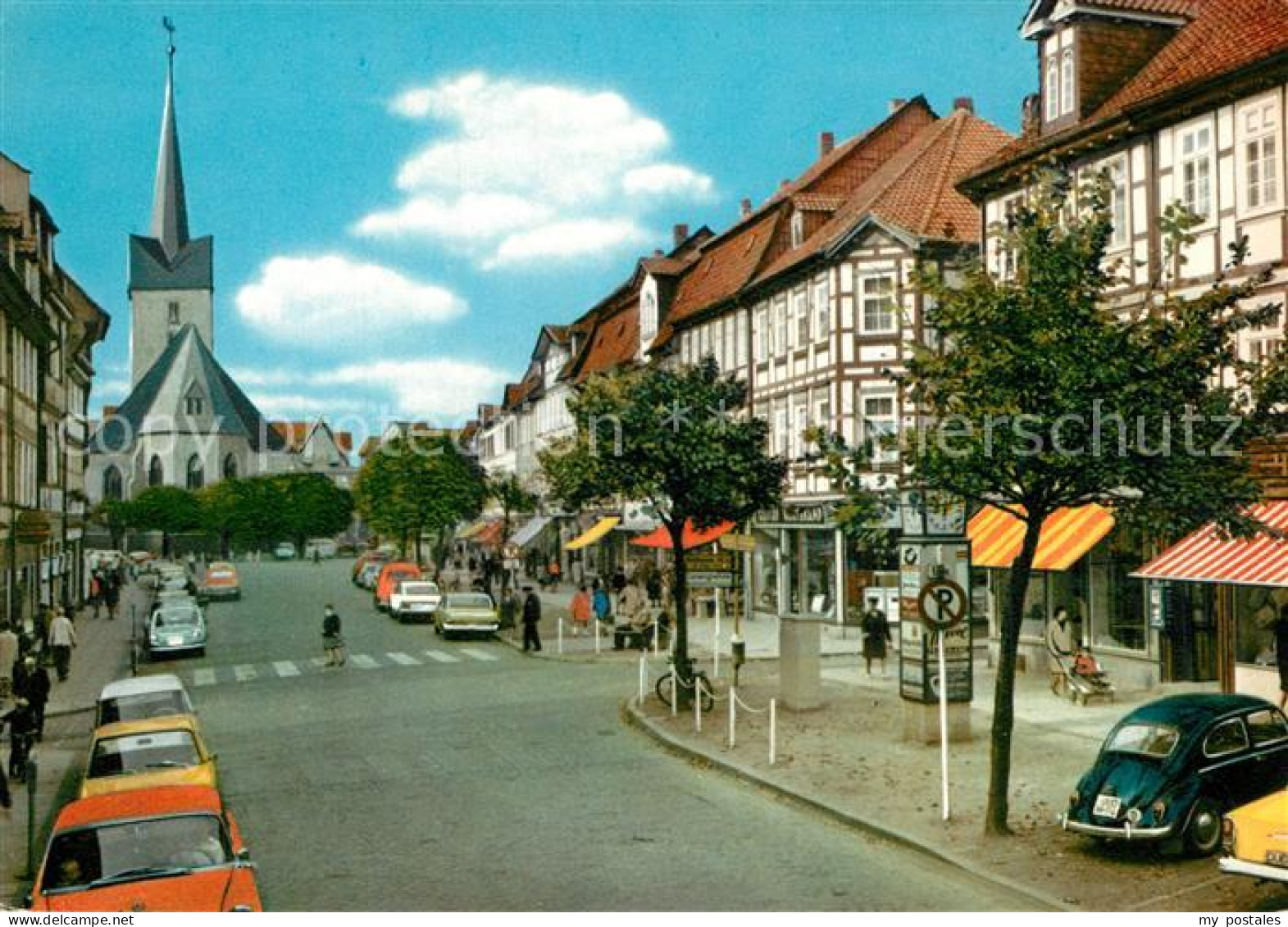 73596449 Duderstadt Marktstrasse Und St. Servatiuskirche Duderstadt - Duderstadt