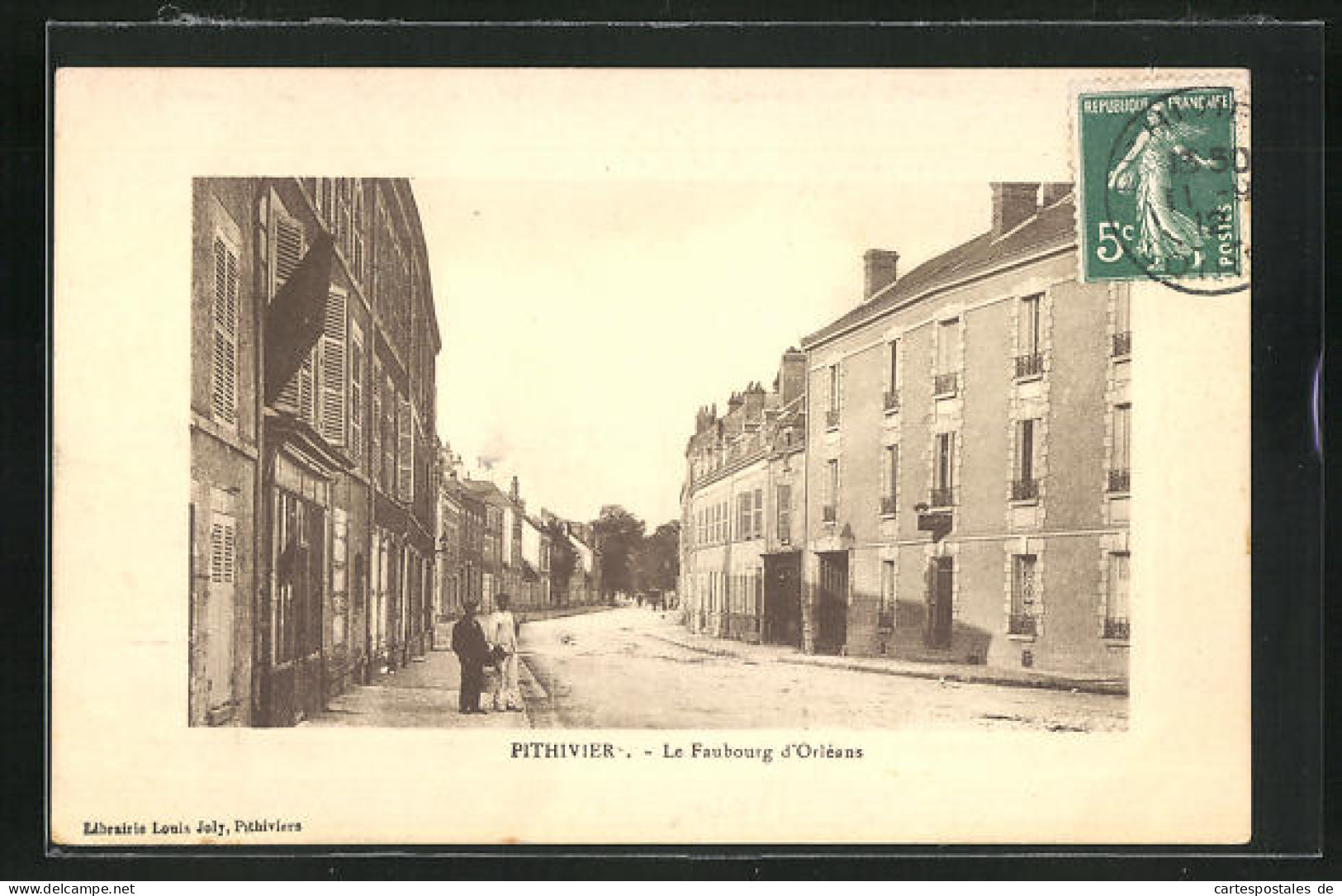 CPA Pithiviers, Le Faubourg D'Orleans  - Pithiviers