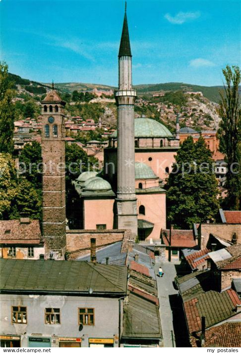 73596371 Sarajevo Mosque Of The Bey And Clock Tower Sarajevo - Bosnie-Herzegovine