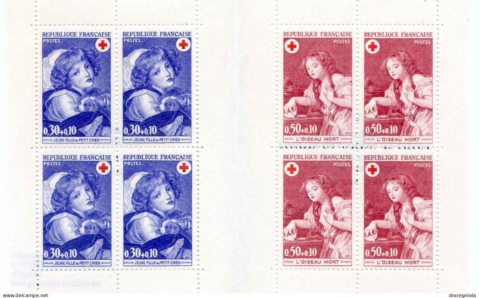 Carnet Croix Rouge 1971 - Neuf - Red Cross
