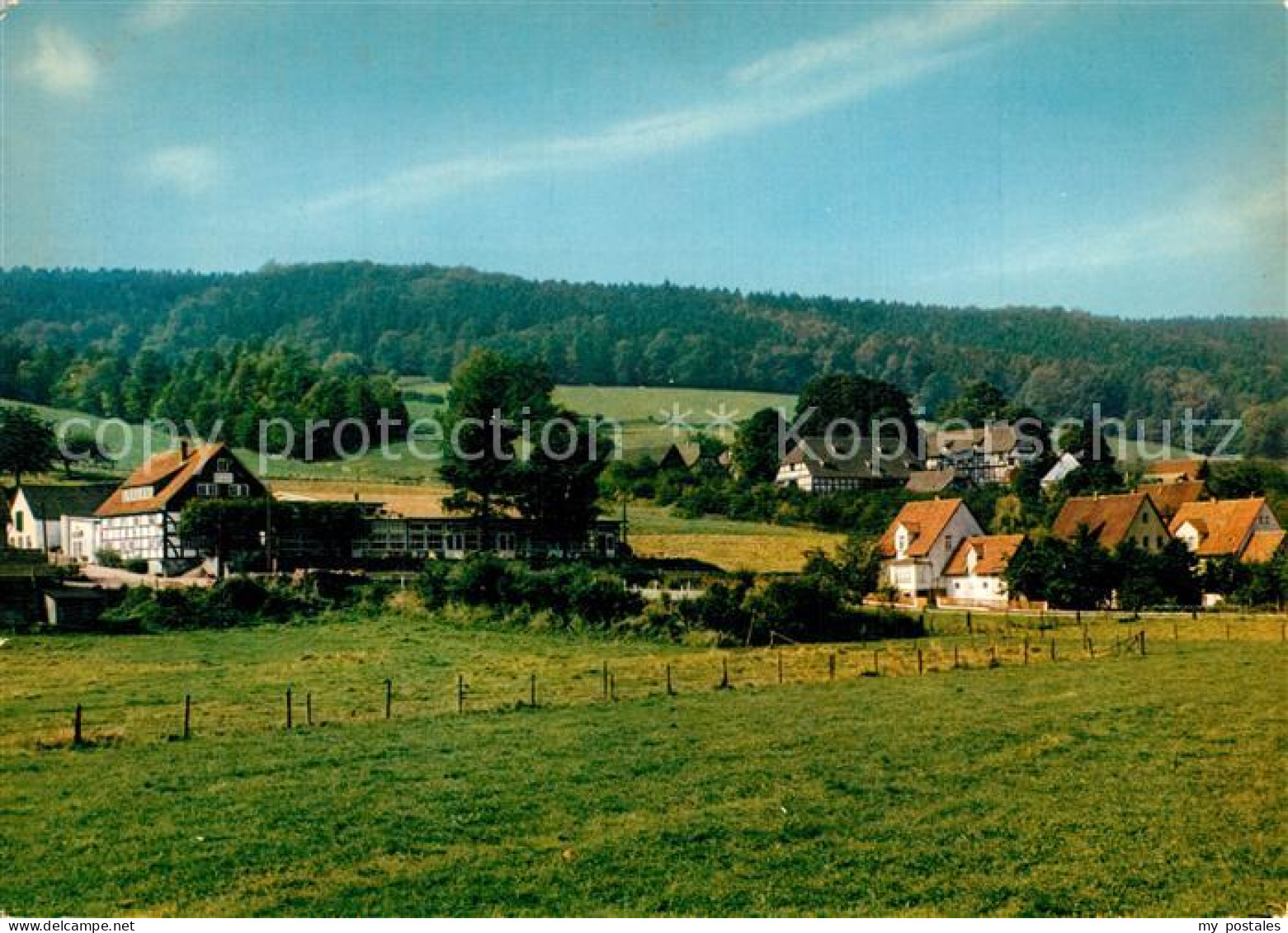 73596239 Buchhagen Ortsansicht Mit Ausflugsgasthaus Mittendorf Buchhagen - Bodenwerder