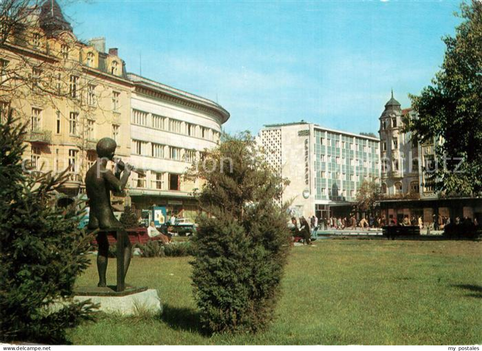 73596097 Plovdiv Innenstadt Park Skulptur Plovdiv - Bulgarie