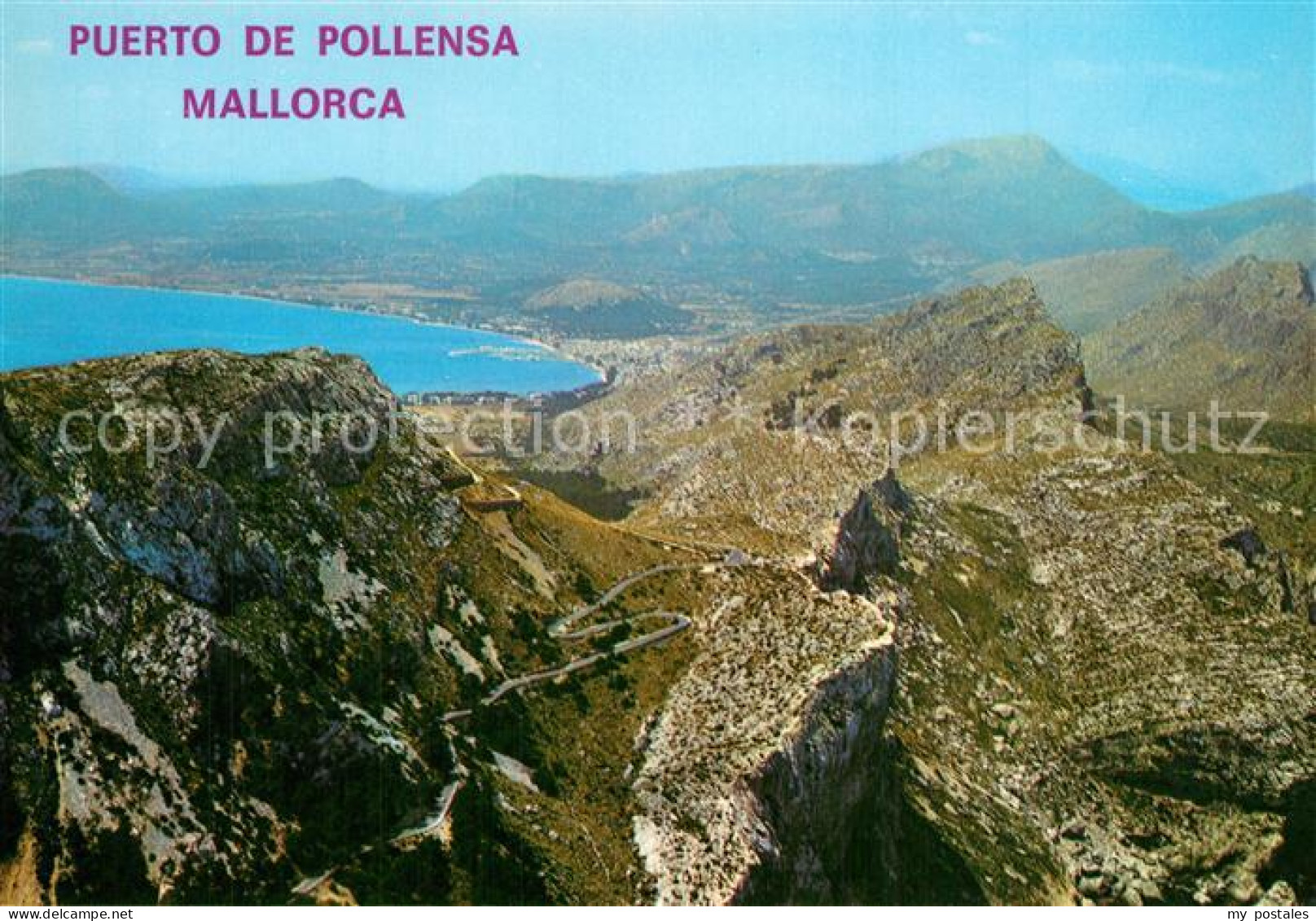 73595978 Puerto De Pollensa Fliegeraufnahme Puerto De Pollensa - Autres & Non Classés