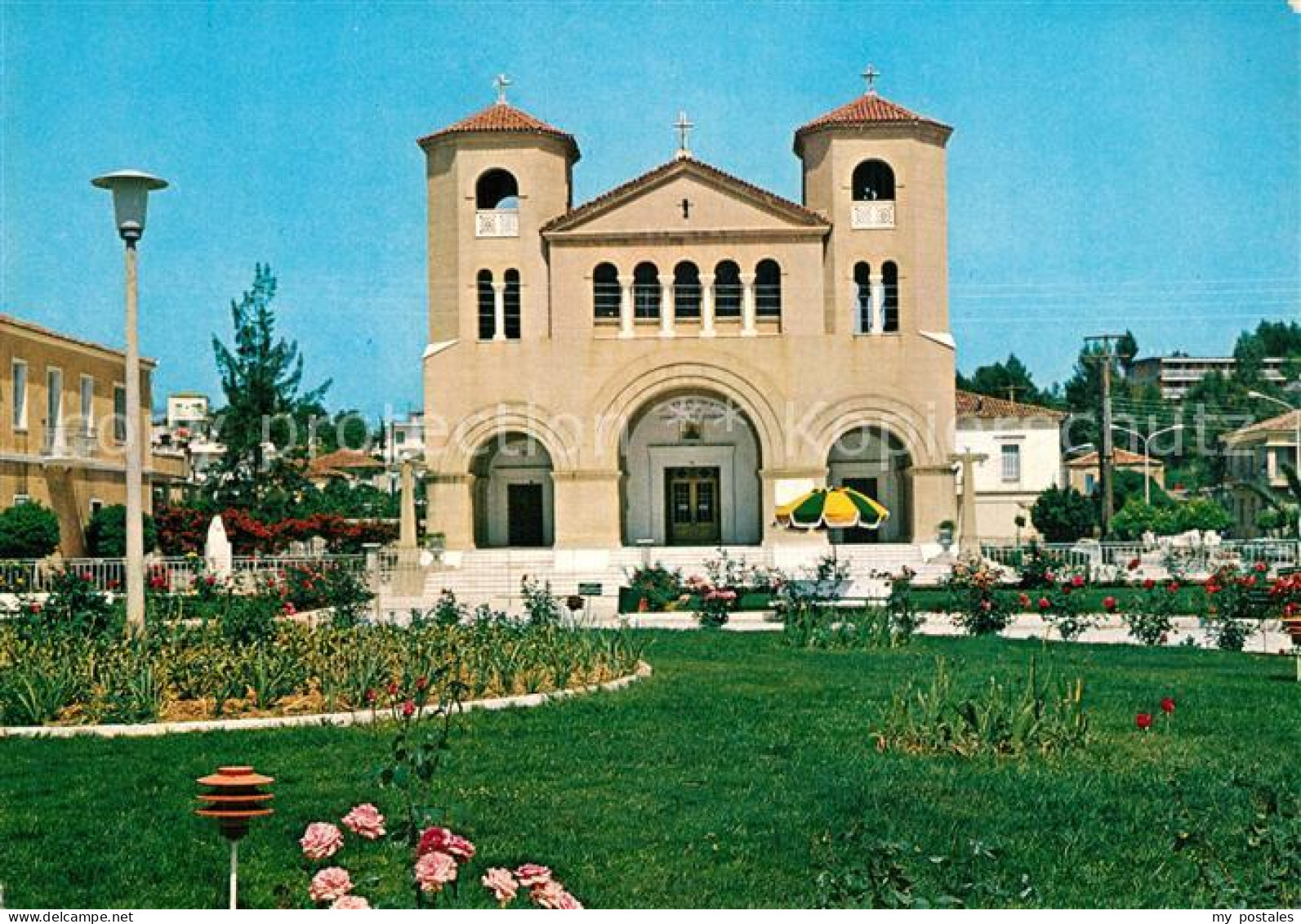 73595889 Sparta Attiki Greece Sankt Nikon Kirche  - Grèce