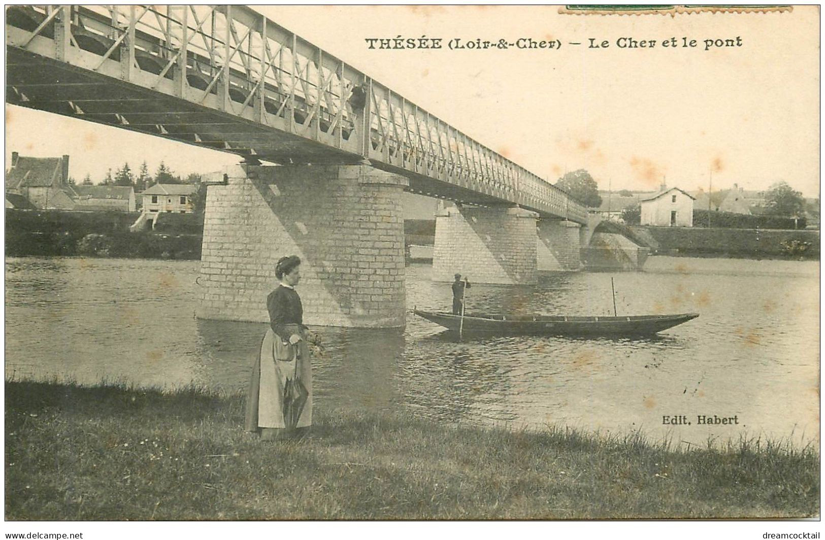 41 THESEE. Le Pont Sur Le Cher 1912 - Sonstige & Ohne Zuordnung