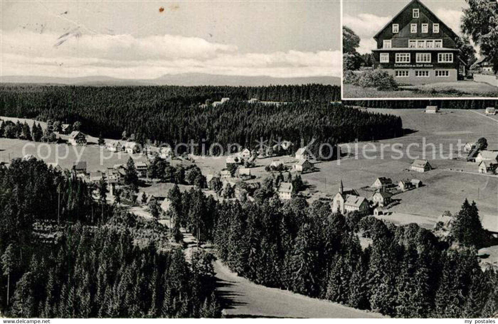 73595635 Kniebis Freudenstadt Schullandheim Der Stadt Giessen Im Schwarzwald Fli - Freudenstadt