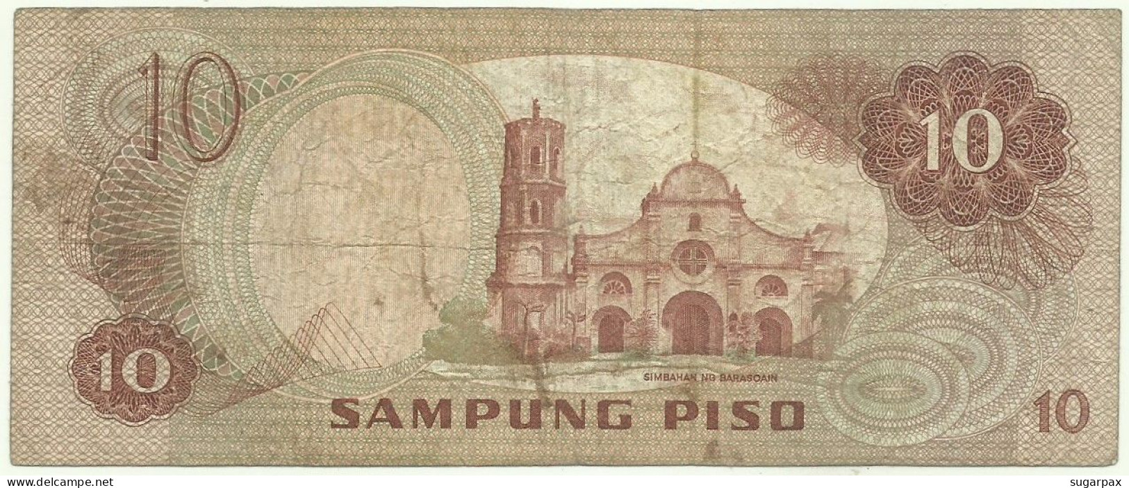 Philippines - 10 Piso - ND ( 1978 ) - Pick 161.a - Sign. 8 - Serie ML - ANG BAGONG LIPUNAN - Philippines