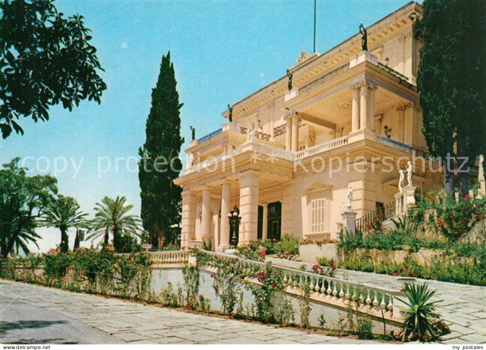 73595447 Corfu Korfu Achilleon Der Palast Casino Corfu Korfu - Grecia