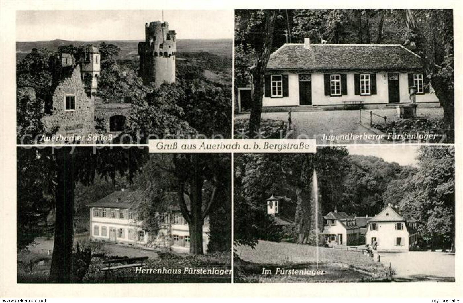 73595313 Auerbach Bergstrasse Auerbacher Schloss Jugendherberge Fuerstenlager He - Bensheim