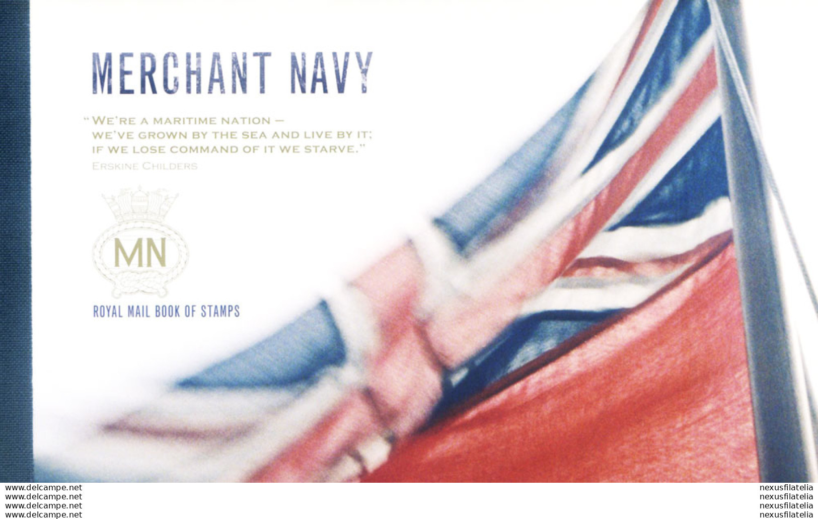 "Merchant Navy" 2013. Libretto. - Markenheftchen