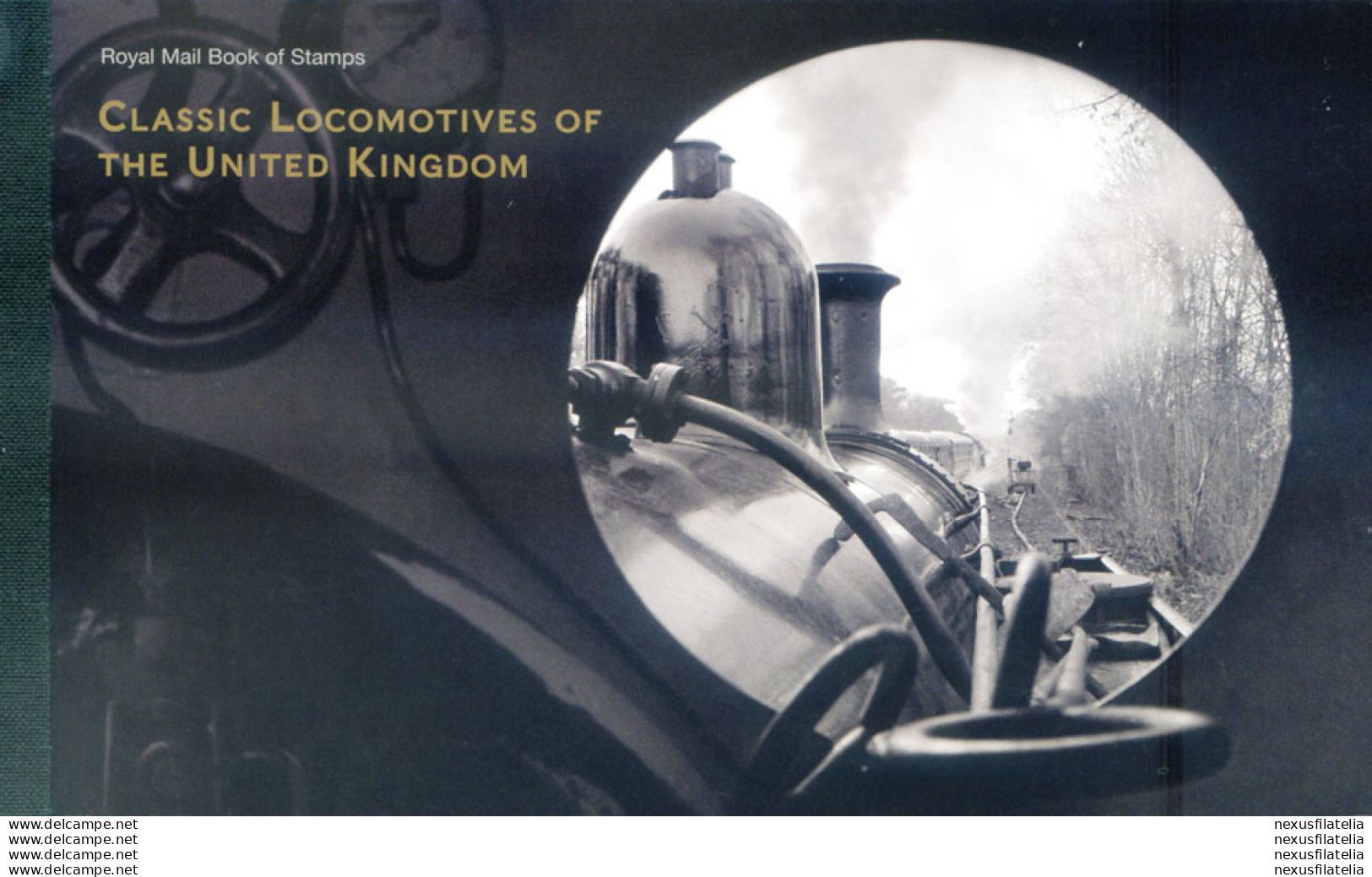 "Classic Locomotives Of UK" 2014. Libretto. - Postzegelboekjes