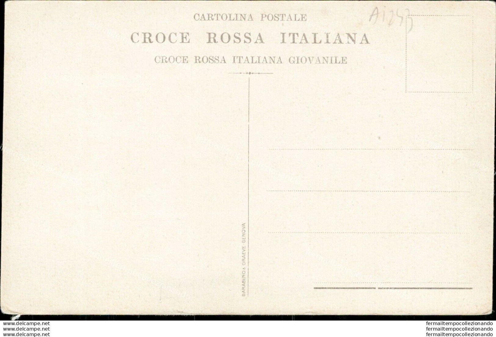 Ai243 Cartolina Croce Rossa Italiana Sono Poveri Ma Potrebbero Essere Puliti - Autres & Non Classés