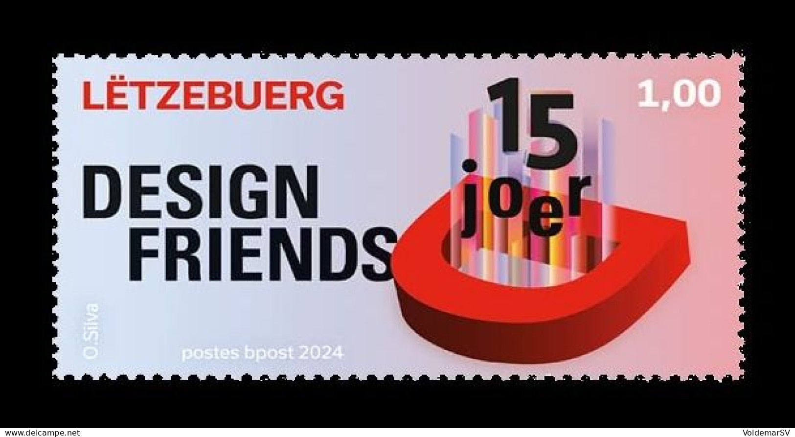 Luxembourg 2024 Mih. 2357 Non-Pro Organisation Design Friends MNH ** - Nuevos
