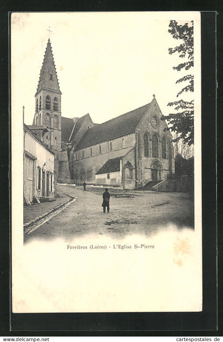CPA Ferrières, L`Eglise St-Pierre  - Other & Unclassified