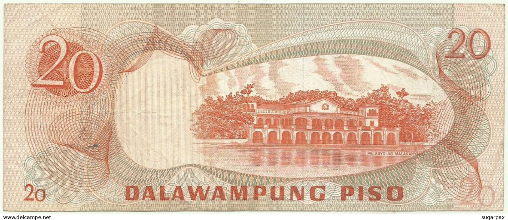 Philippines - 20 Piso - ND ( 1978 ) - Pick 162.a - Sign. 8 - Serie ML - ANG BAGONG LIPUNAN - Philippines