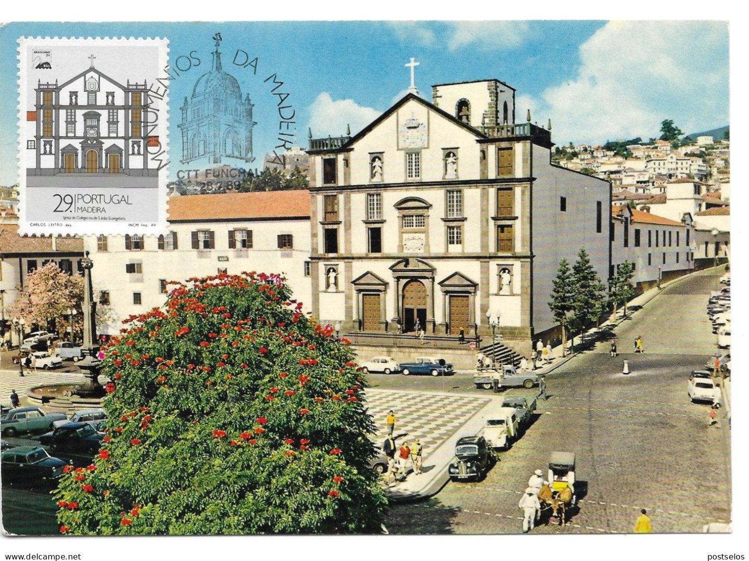 Monumentos  Madeira - Cartes-maximum (CM)