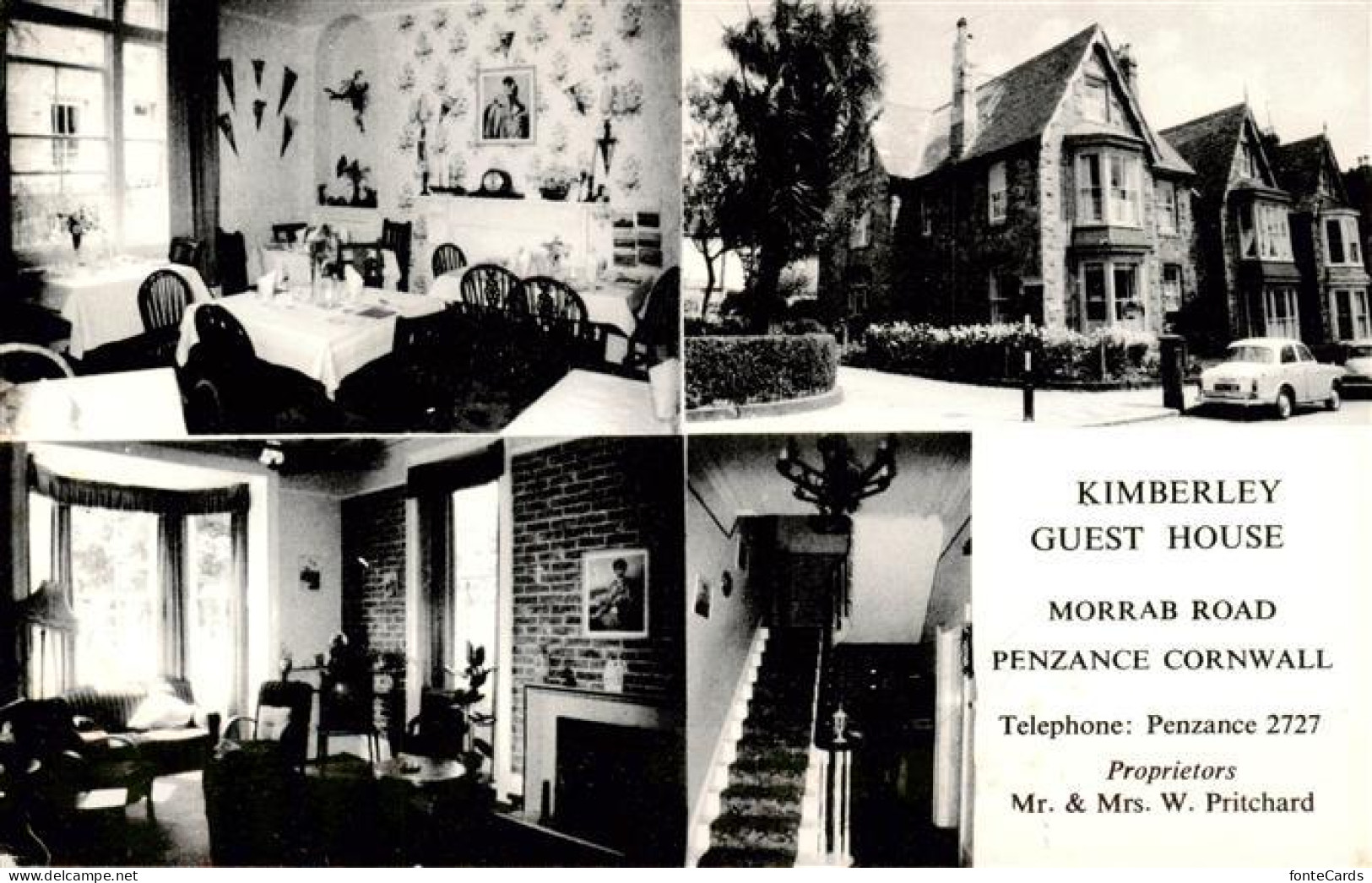 73872305 Penzance Cornwall UK Kimberley Guest House Rorrab Road  - Other & Unclassified