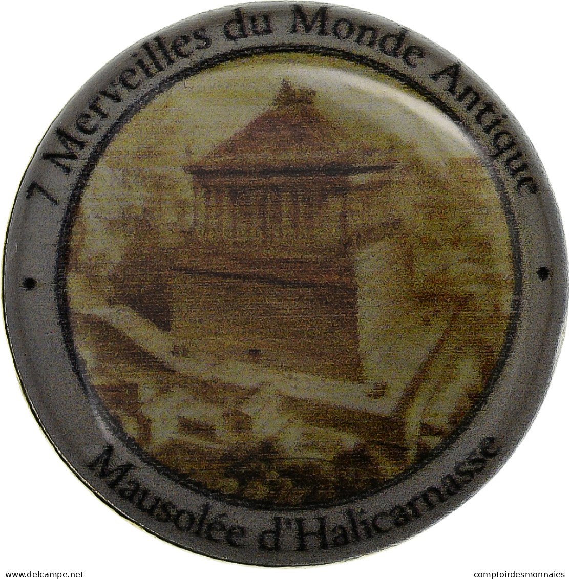 France, Jeton, 7 Merveilles Du Monde, Mausolée D'Halicarnasse, Cupro-nickel - Other & Unclassified